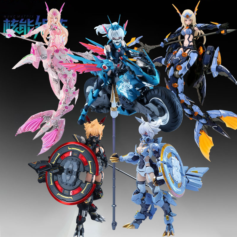 Model Kit Mecha Girl - NUKE MATRIX Original Modellbausatz Hurricane Locust