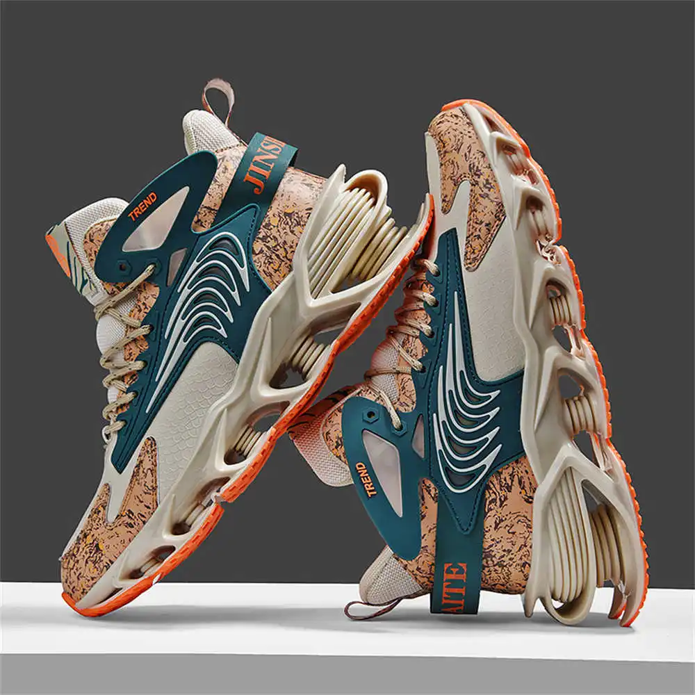 Model Kit Runner - Rutschfeste Mid-Kind-Laufschuhe, lässige blaue Schuhe für