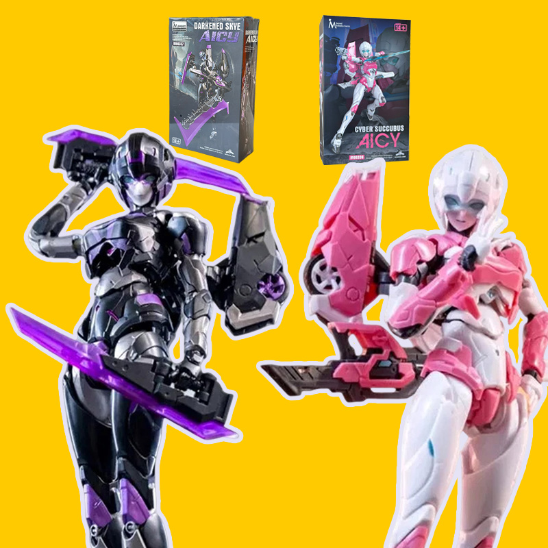 Model Kit Mecha Girl - Auf Lager M66336 Pink M66337 Dunkel