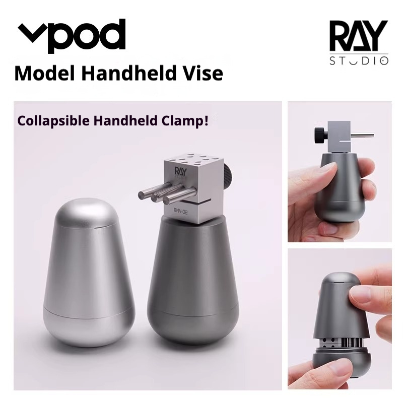 Model Kit Vise - RAY VPOD RMV-02 Hochpräziser Handgehaltener Geteilter
