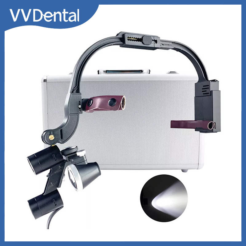 Magnifier With Light - Dental LED Kopf Licht Lampe 2,5X