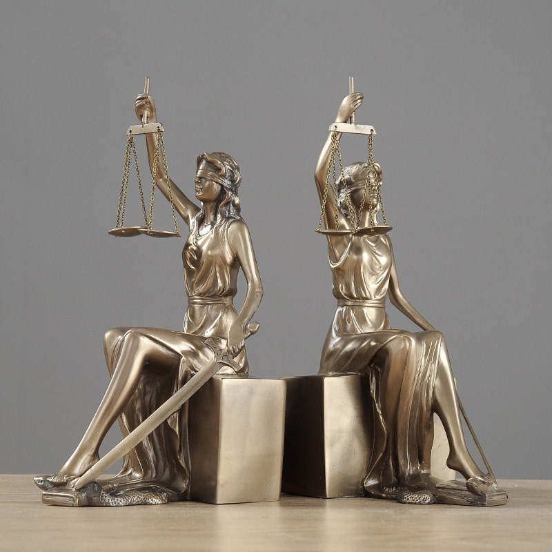 Model Kit Judge - 1 Stück Harz Lady Justice Statue