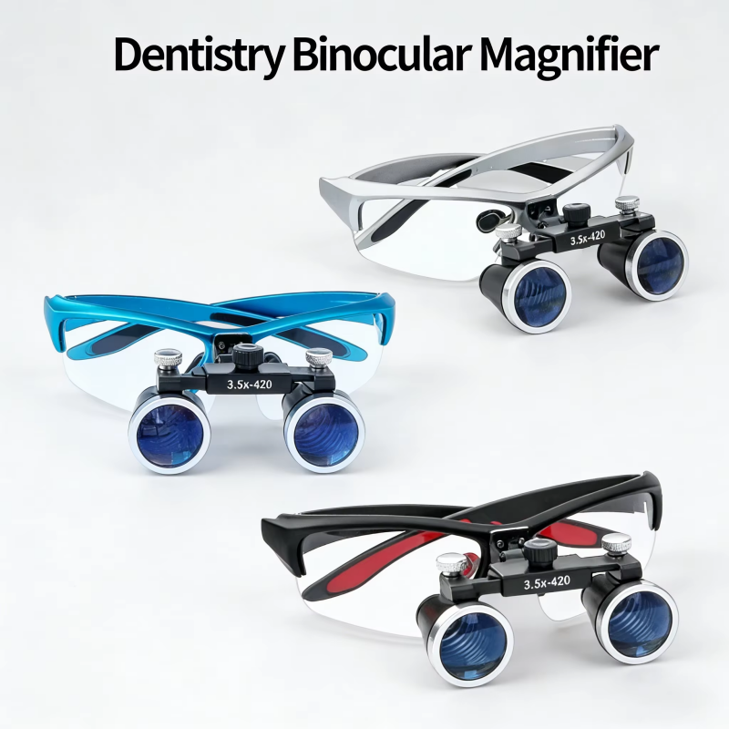 Magnifier With Light - Ultraleichte 3,5-fache Dental-Lupe mit optischem LED-Licht