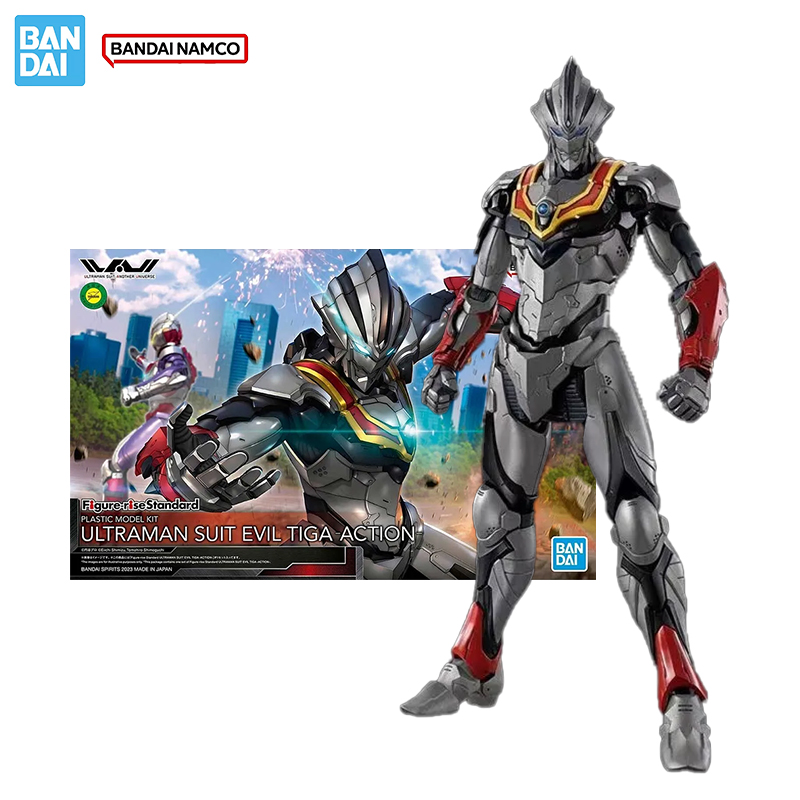 Model Kit Ultraman Tiga - Bandai Original Original Ultraman Modellbausatz Figure-rise
