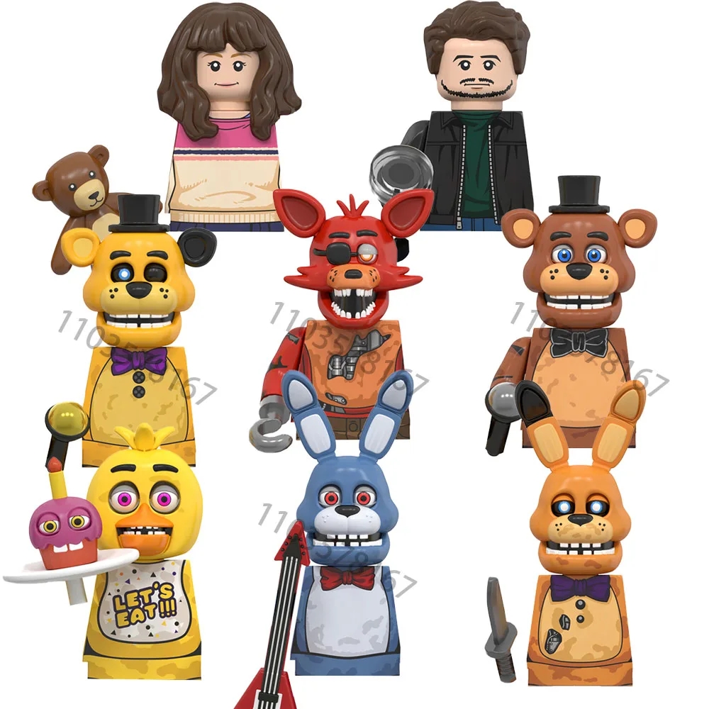 Model Kit Lego - @WM6170 Anime Cartoon Modell-Bausteine Gruseliger Thriller