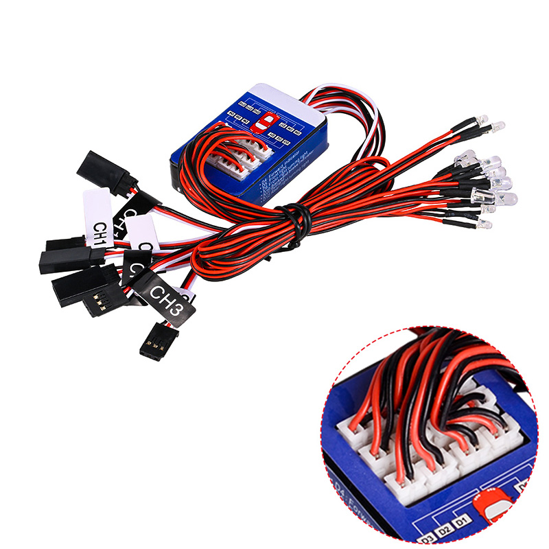 Model Kit Tamiya - RC 12 LED-Beleuchtungssystem-Kit Intelligente Simulationslichter 1/10