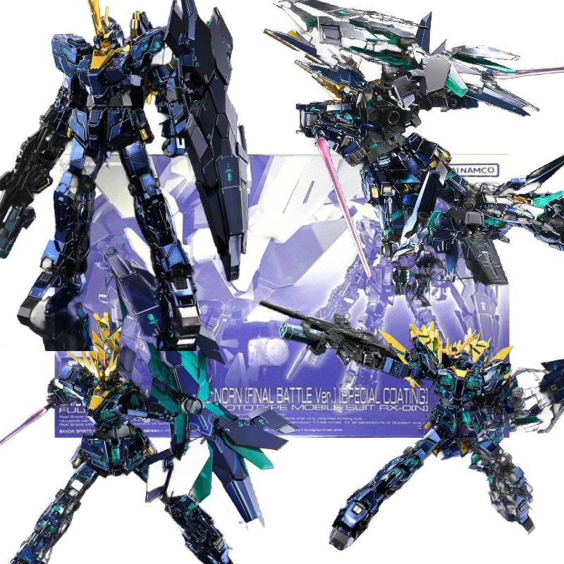 Model Kit Unicorn - Bandai RX-0 Unicorn Banshee Actionfigur RG
