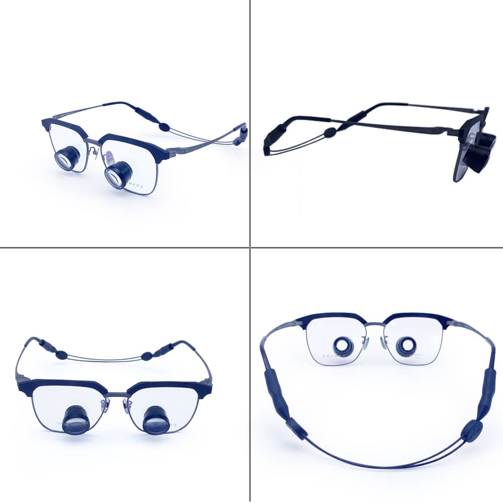 Magnifier With Light - Vergrößerungsglas für Zahnmedizin, Eingebettetes Medizinisches Vergrößerungsglas,