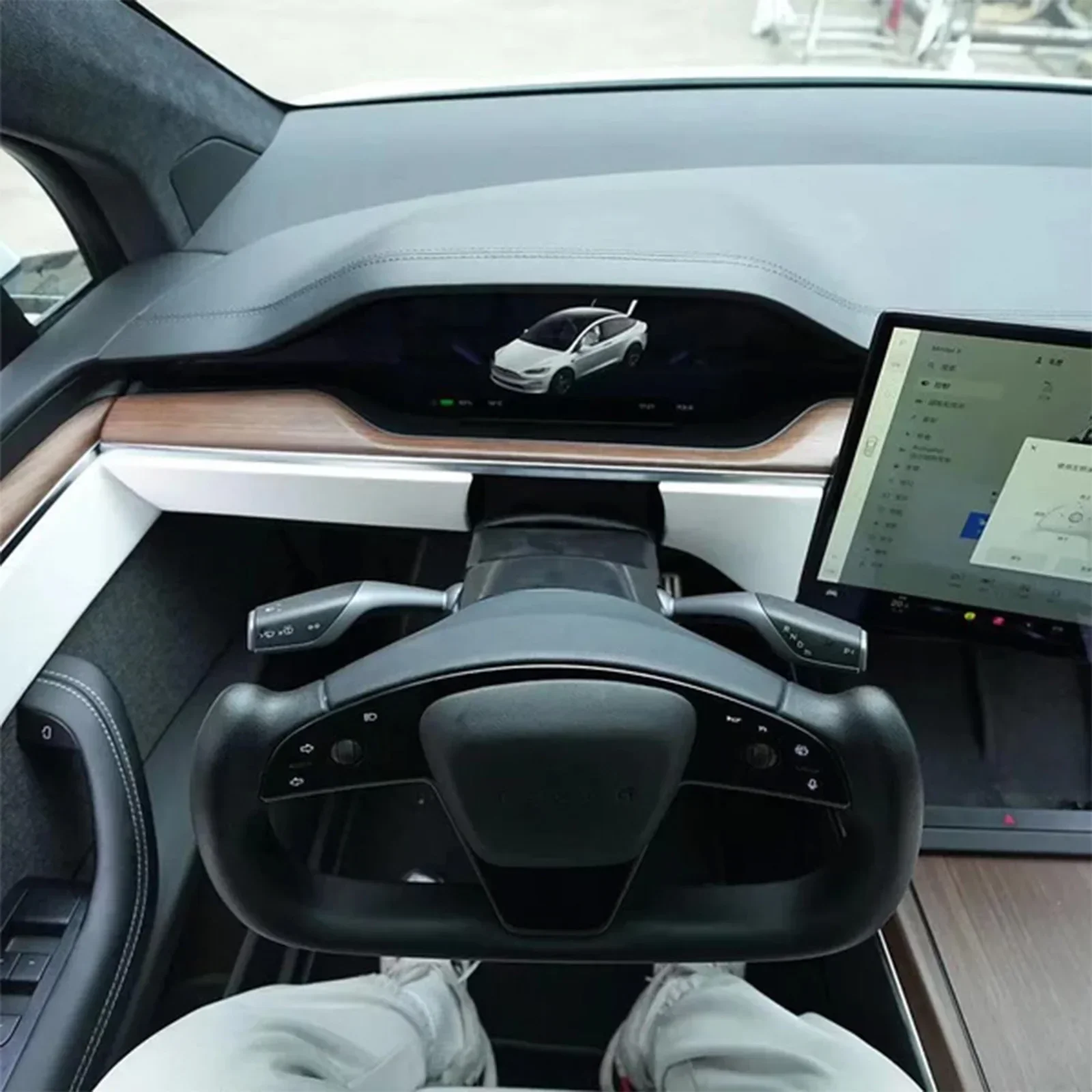Model Kit Xà Nữ - 2-in-1 Schalt- und Blinkerhebel-Kit für Tesla