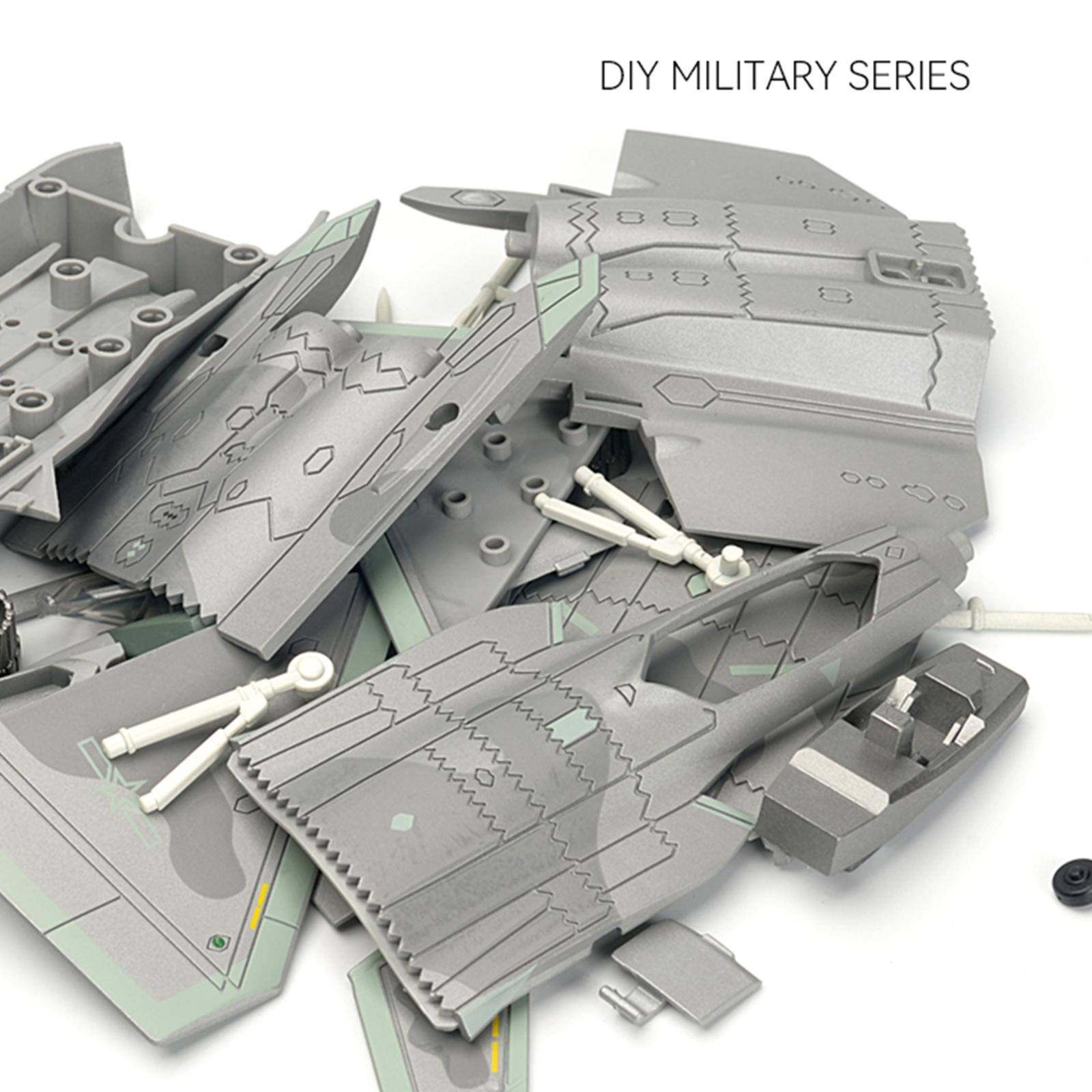 Model Kit Aircraft - Flugzeugmodell-Bausatz im Maßstab 1:72 zum Selberbauen,