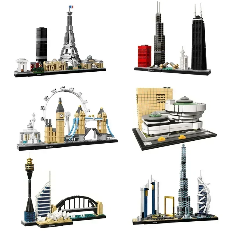 Dreizehn Sets Stadtmodelle 210 – Model Kit Lego Bewertung und Preis
