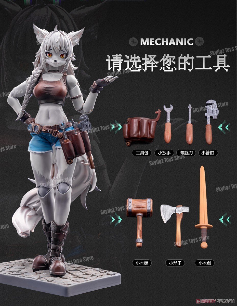 Auf Lager LADoTOYS Adventure S – Model Kit Mecha Girl Bewertung und Preis