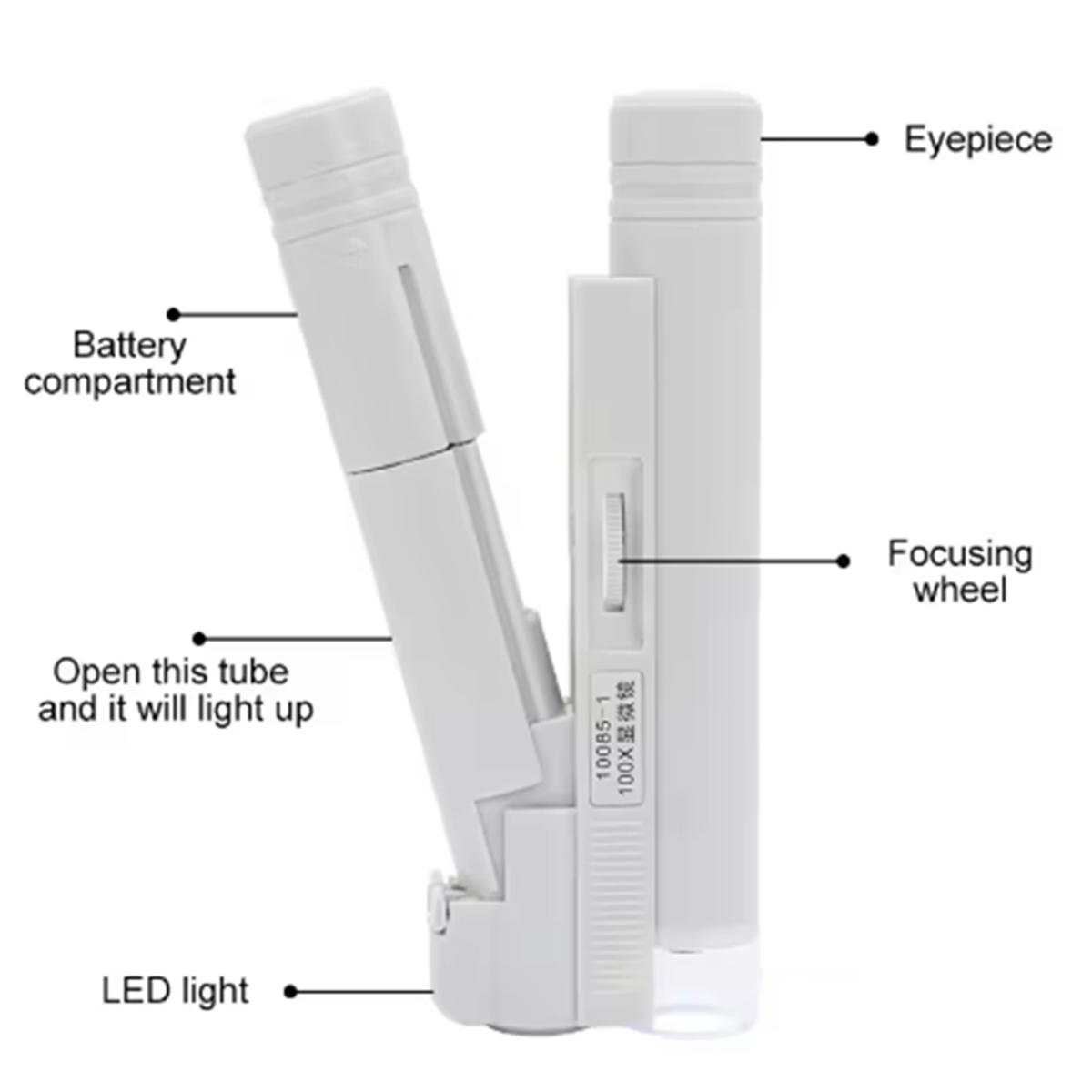 ABNJ Handmikroskop 100X Mini P – Magnifier With Light Bewertung und Preis
