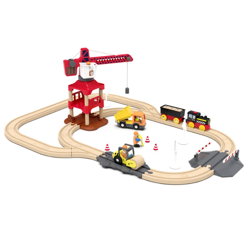 Eisenbahnschienen-Set aus Holz – Model Kit Runner Bewertung und Preis