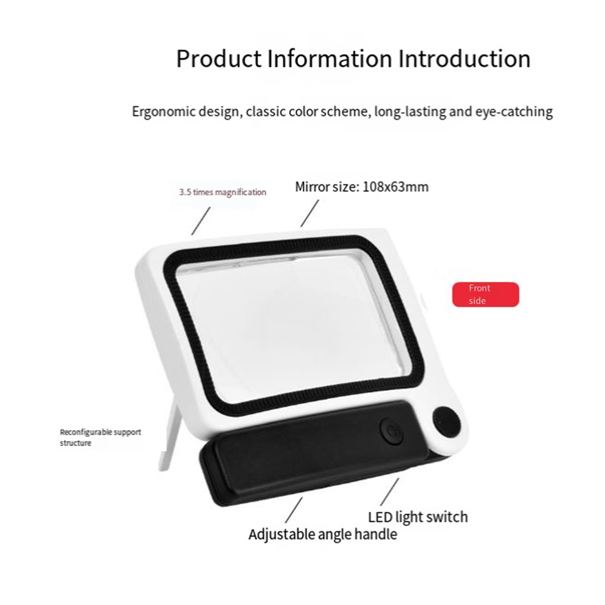 ABNJ 3,5-fache professionelle  – Magnifier With Light Bewertung und Preis