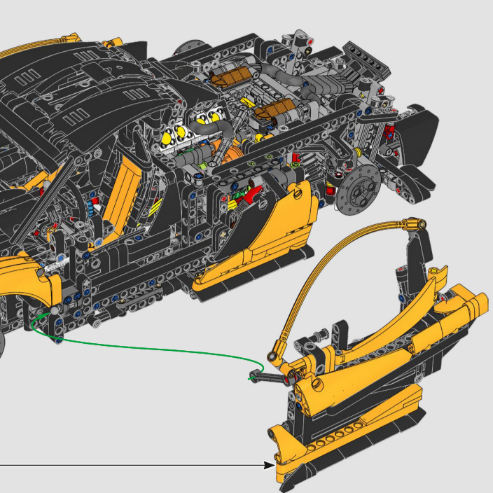 Gelber Zusammengebauter Sportw – Model Kit Lego Bewertung und Preis