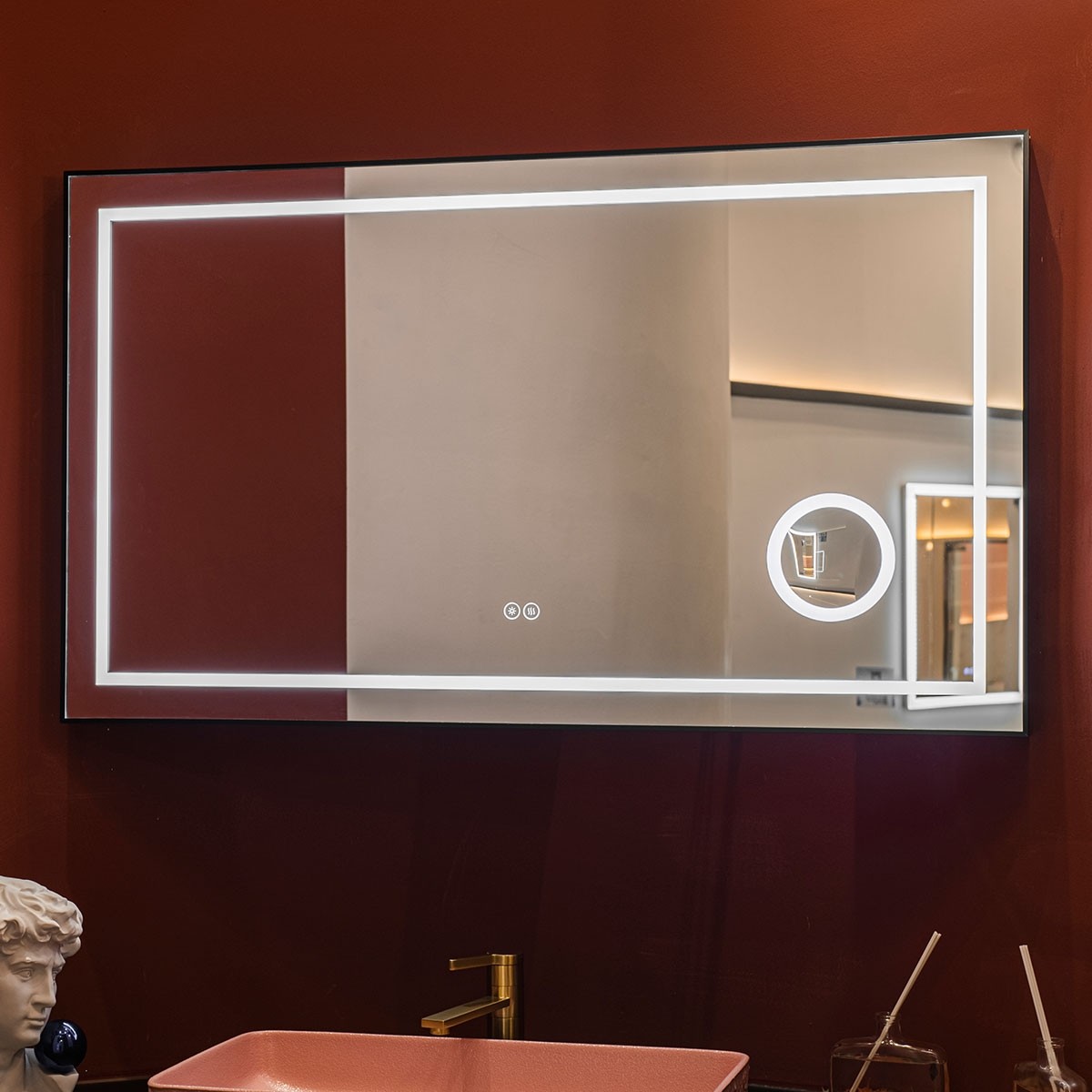 Maßgefertigte Wandmontierte Ko – Magnifier With Light Bewertung und Preis