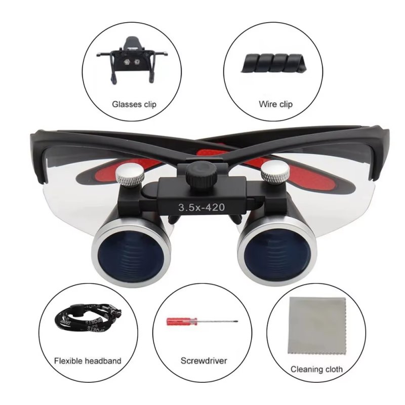 Ultraleichte 3,5-fache Dental- – Magnifier With Light Bewertung und Preis