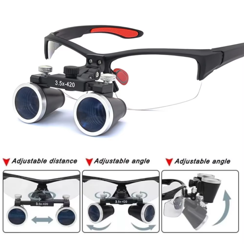 Ultraleichte 3,5-fache Dental- – Magnifier With Light Bewertung und Preis