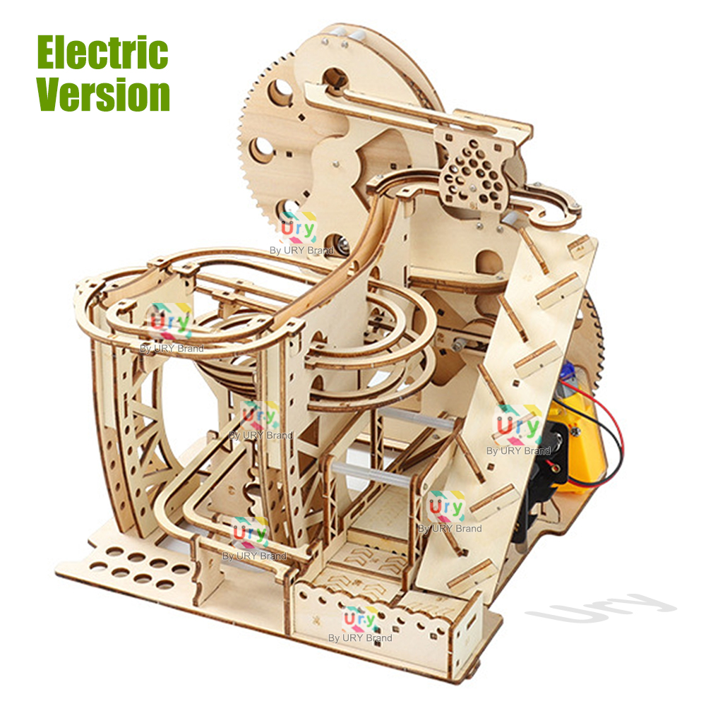 Ury 3D Holzpuzzle Murmelbahn-S – Model Kit Runner Bewertung und Preis