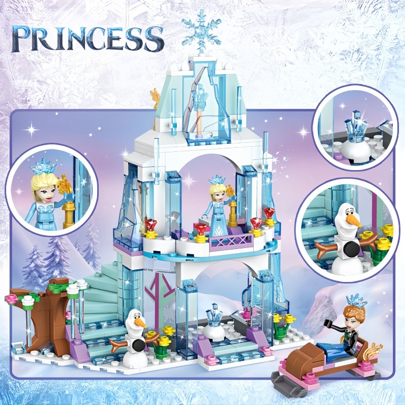 Elsa Eisschloss Bausteine Set  – Model Kit Lego Bewertung und Preis