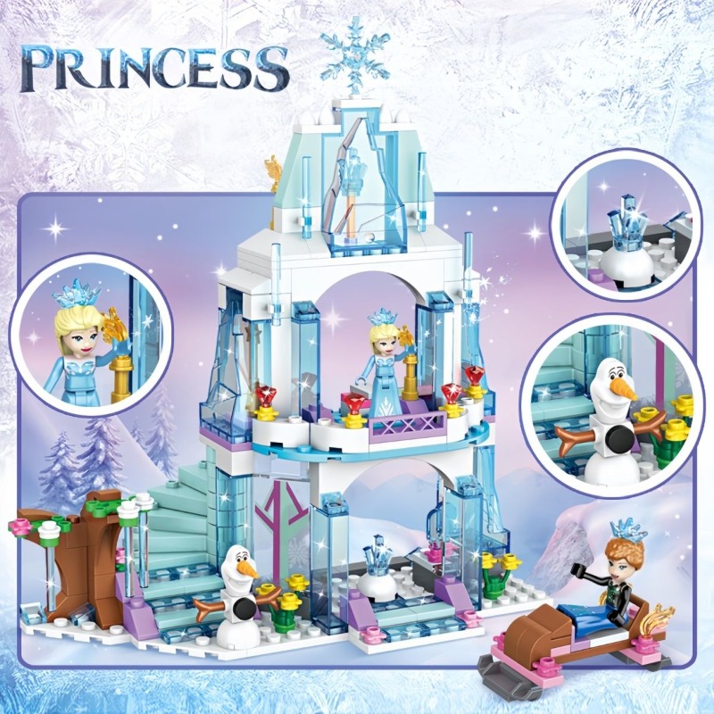 Elsa Eisschloss Bausteine Set  – Model Kit Lego Bewertung und Preis