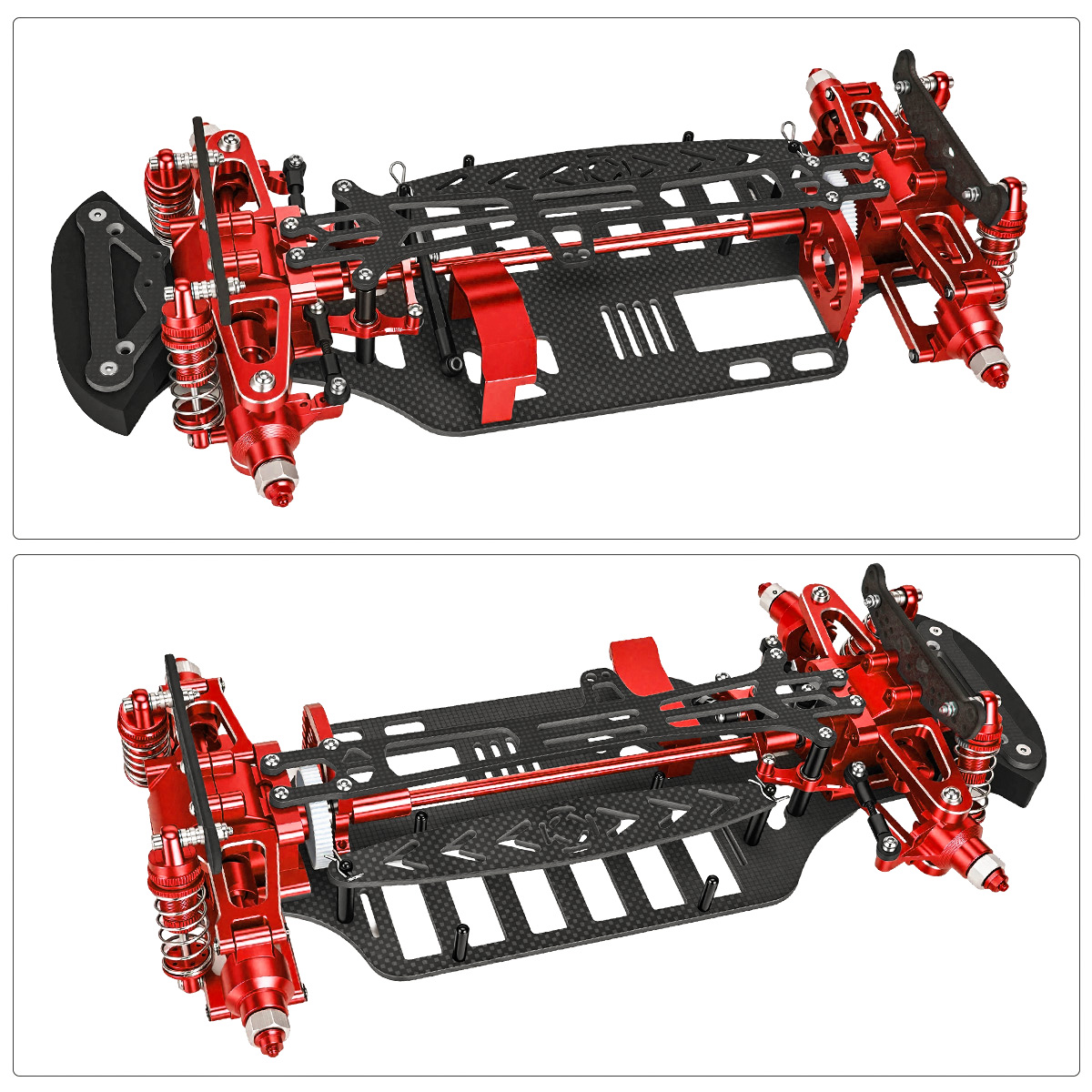 Aluminium- und Carbonfaser-Rah – Model Kit Tamiya Bewertung und Preis