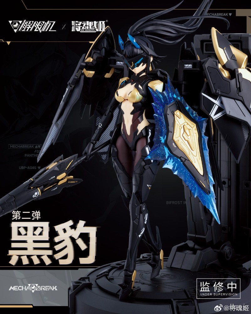JHJ 1/10 UBP-A04S Panther Acti – Model Kit Mecha Girl Bewertung und Preis