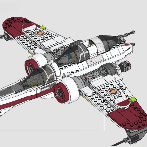 Weltraum-Kampfflugzeug-Modellb – Model Kit Lego Bewertung und Preis
