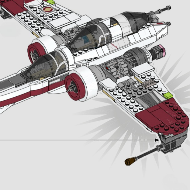 Weltraum-Kampfflugzeug-Modellb – Model Kit Lego Bewertung und Preis