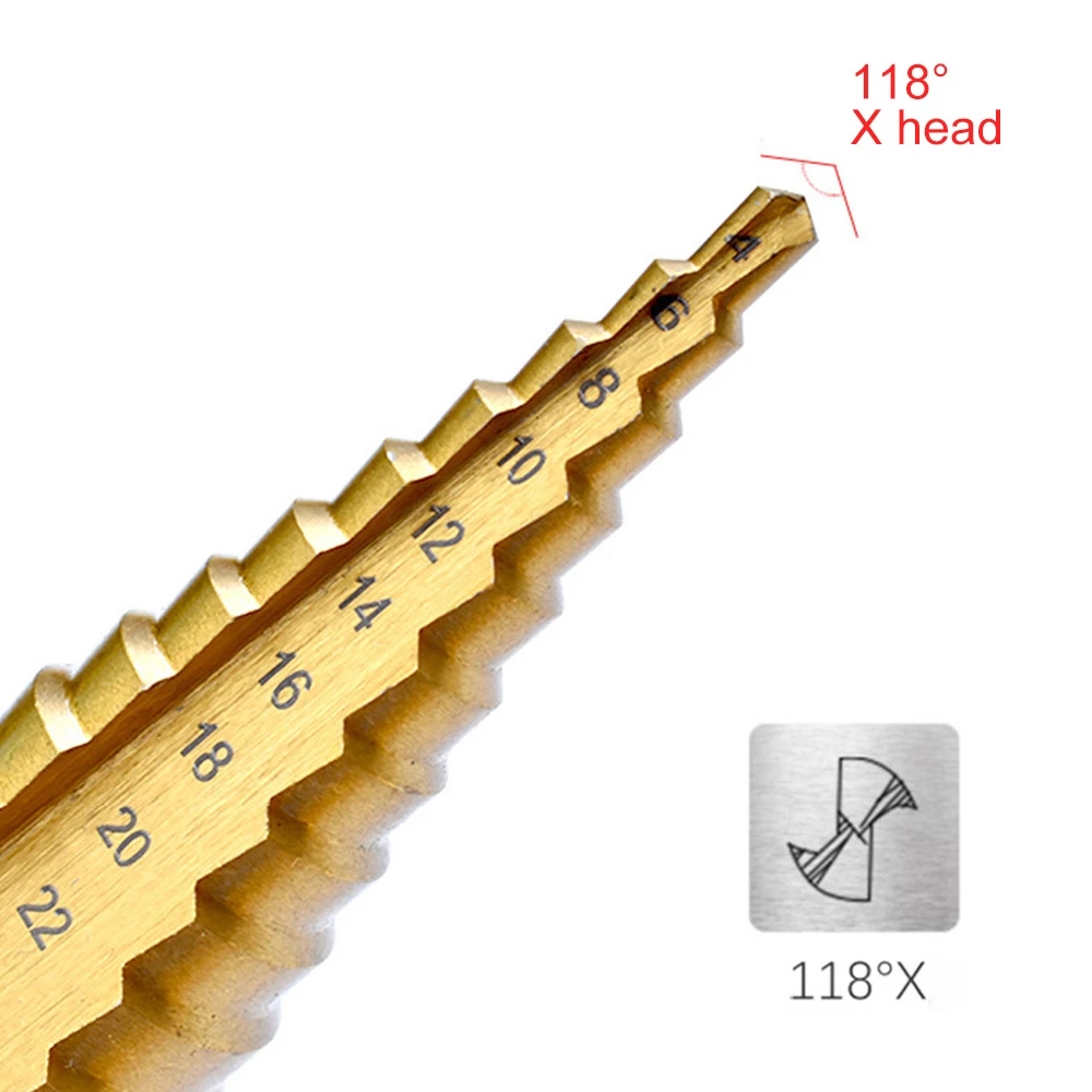 Stufenbohrer mit gerader Nut,  – Model Kit Cutter Bewertung und Preis