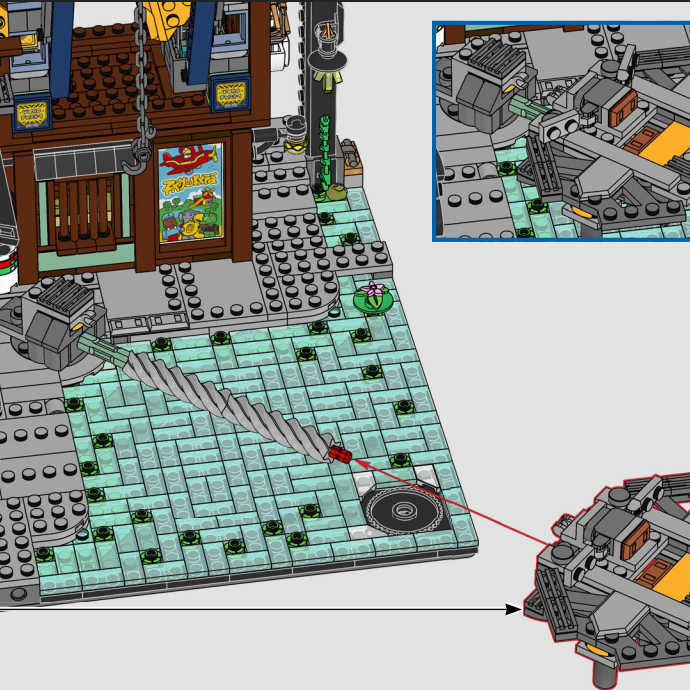 Roboter-Reparatur-Fabrik-Baust – Model Kit Lego Bewertung und Preis